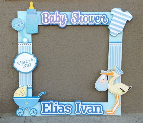 cuadro para foto baby shower|marcos para tomar fotos baby shower.